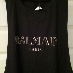BNWT Authentic Balmain Paris Tank Top